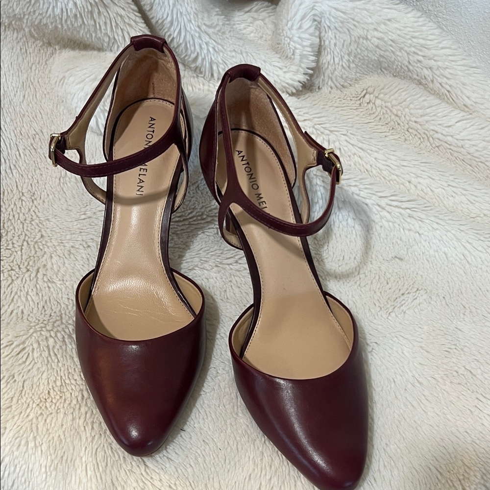 ANTONIO MELANI Maroon Heels
